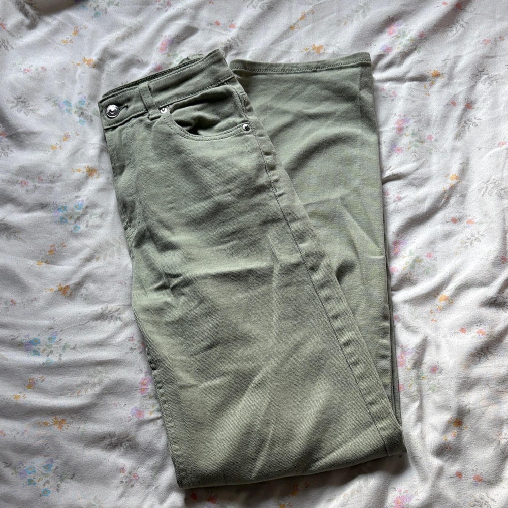 Pastel Green Pants